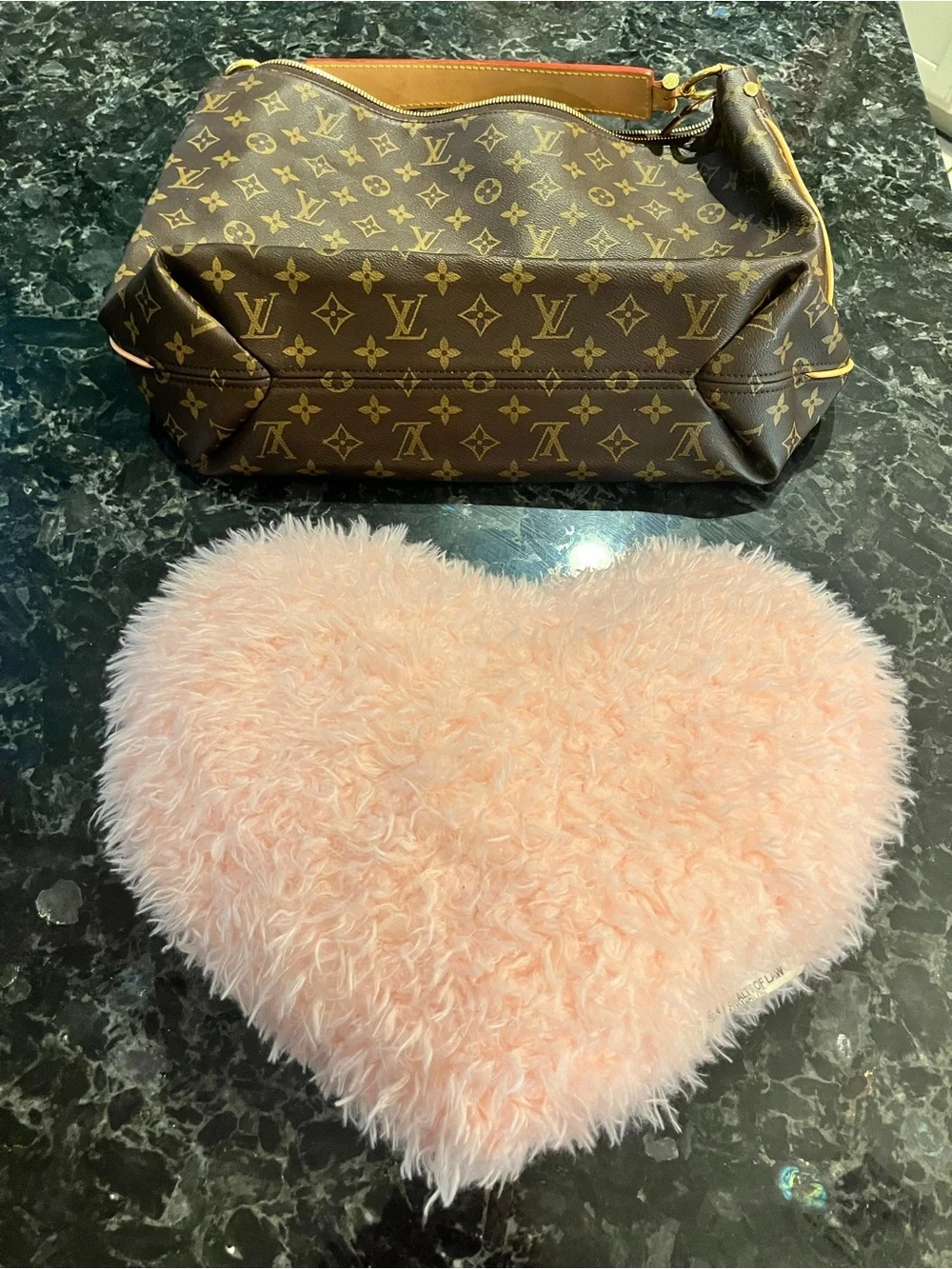 Louis Vuitton Monogram Brown Canvas Shoulder Bag Sully PM